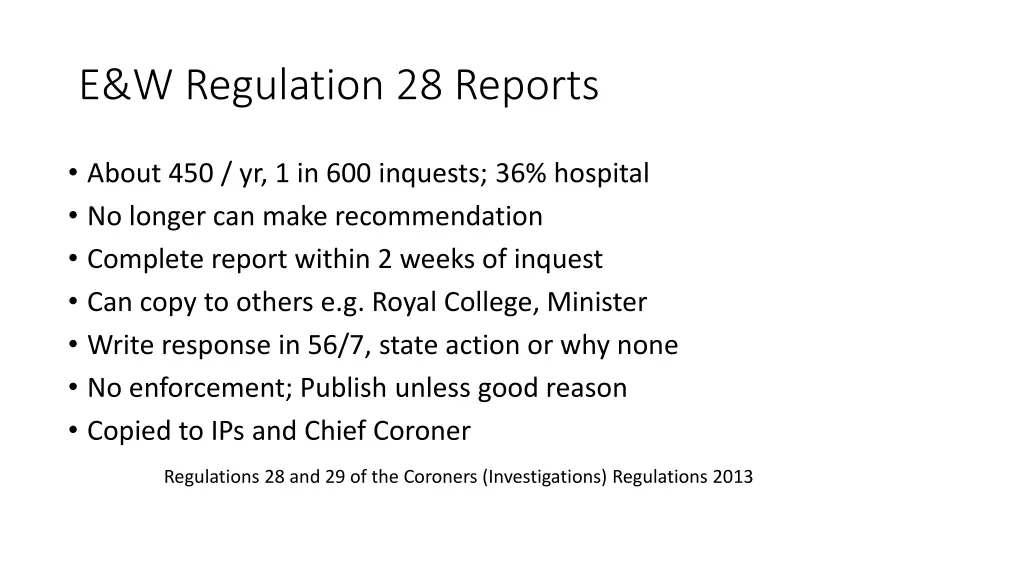 e w regulation 28 reports