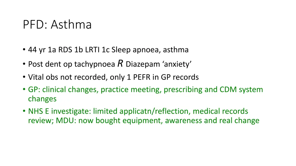 pfd asthma