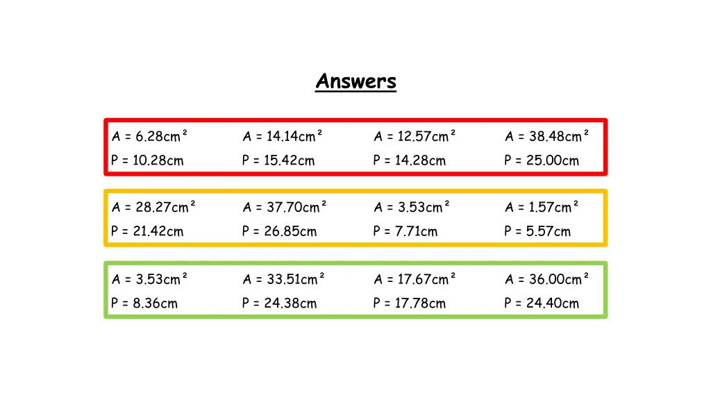 answers 2