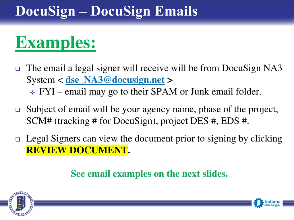 docusign docusign emails