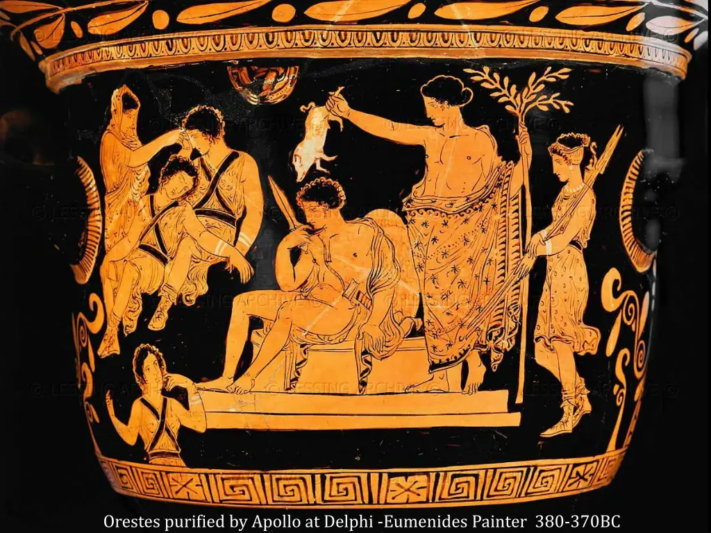 orestes purified by apollo at delphi eumenides