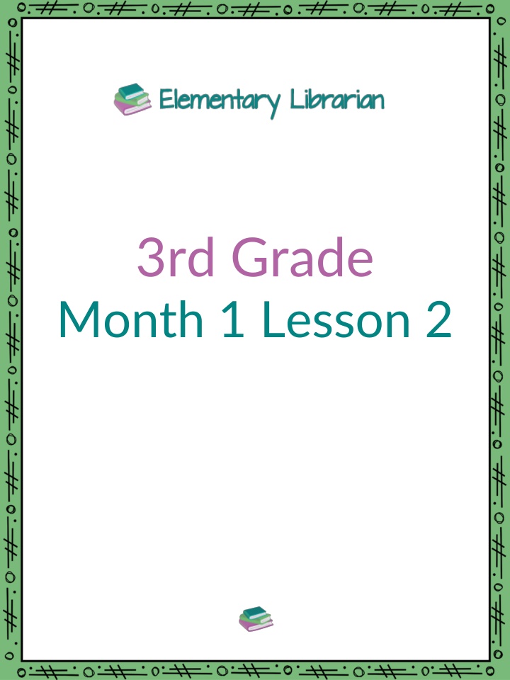 3rd grade month 1 lesson 2