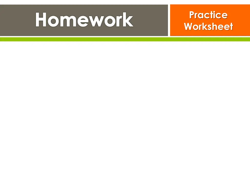 homework