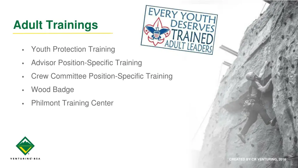 adult trainings 1