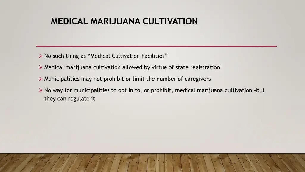 medical marijuana cultivation