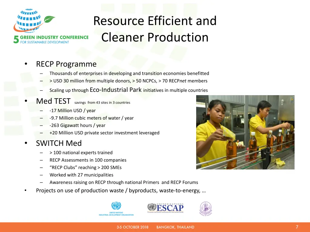 resource efficient and cleaner production