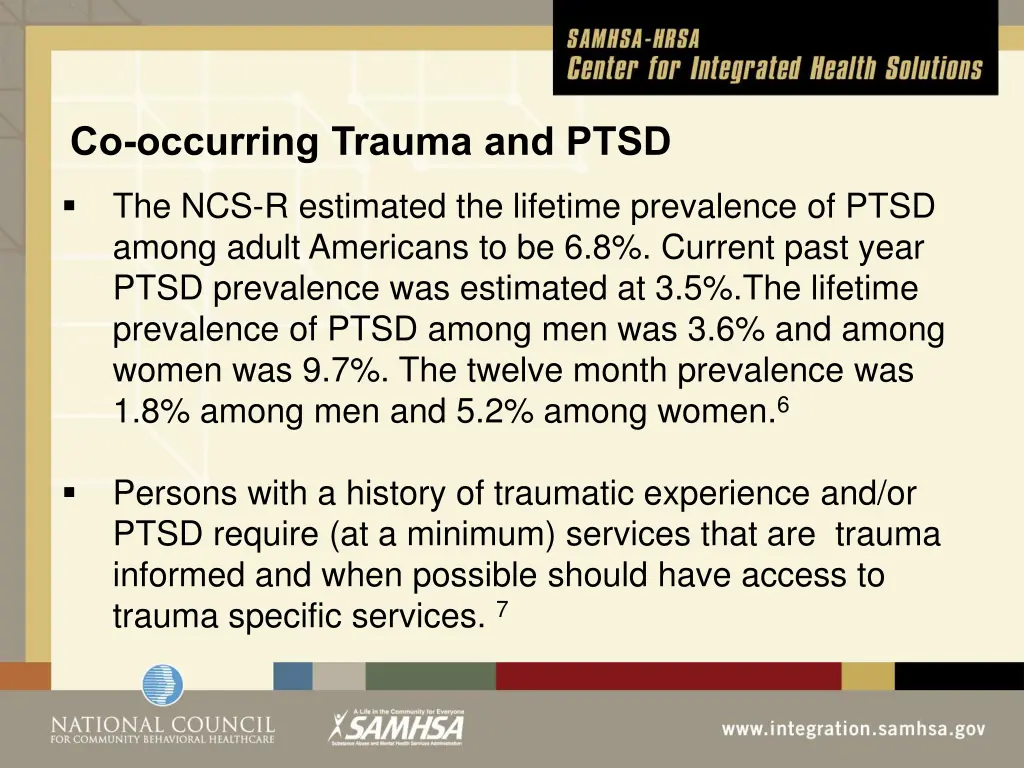 co occurring trauma and ptsd 1