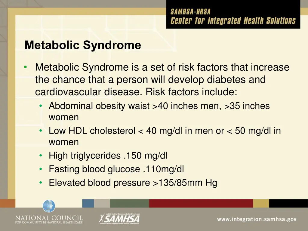 metabolic syndrome