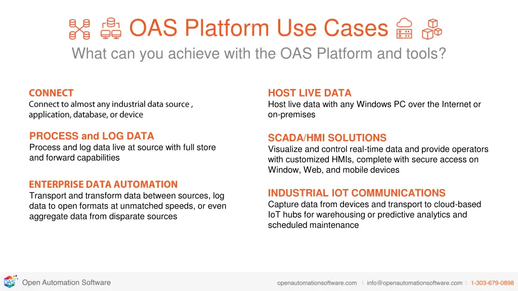 oas platform use cases what can you achieve with