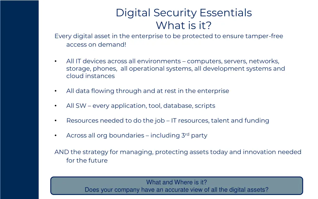 digital security essentials what is it every