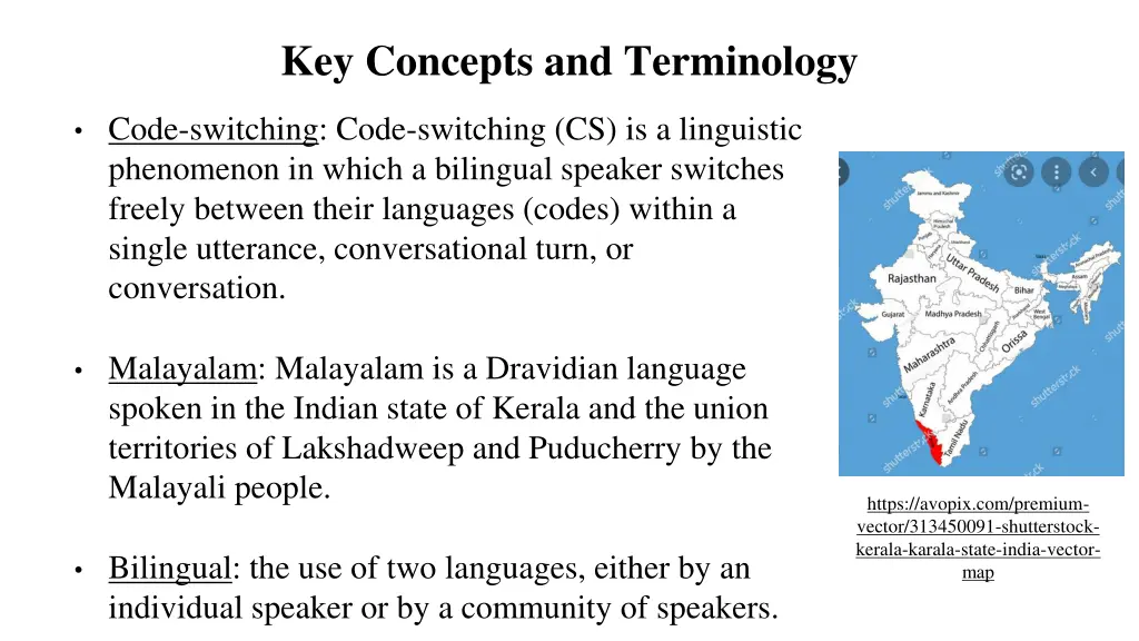 key concepts and terminology