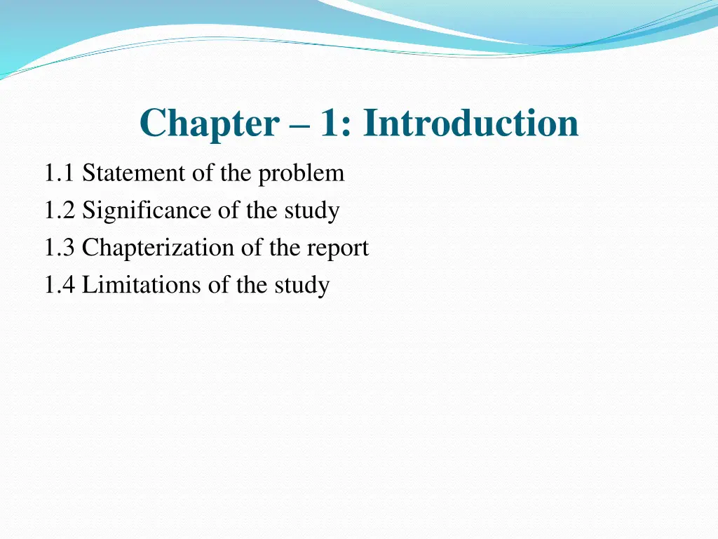 chapter 1 introduction 1 1 statement