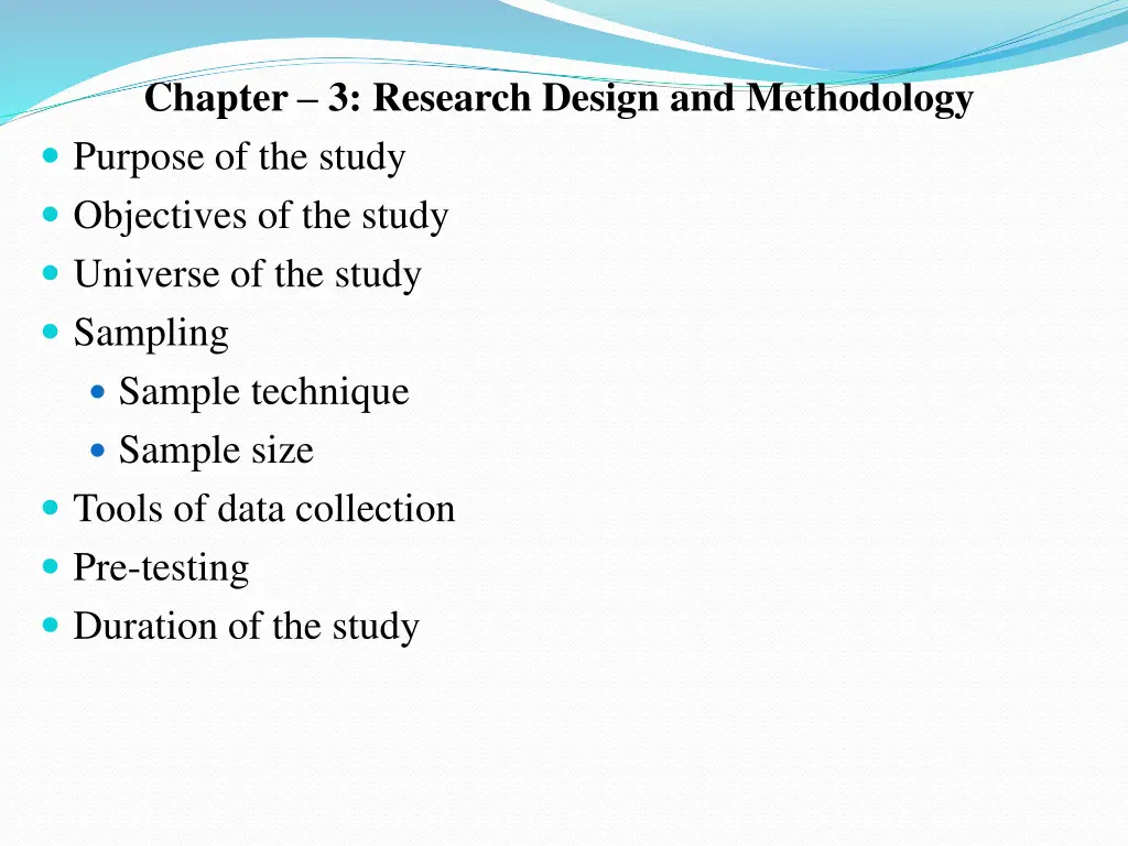 chapter 3 research design and methodology purpose