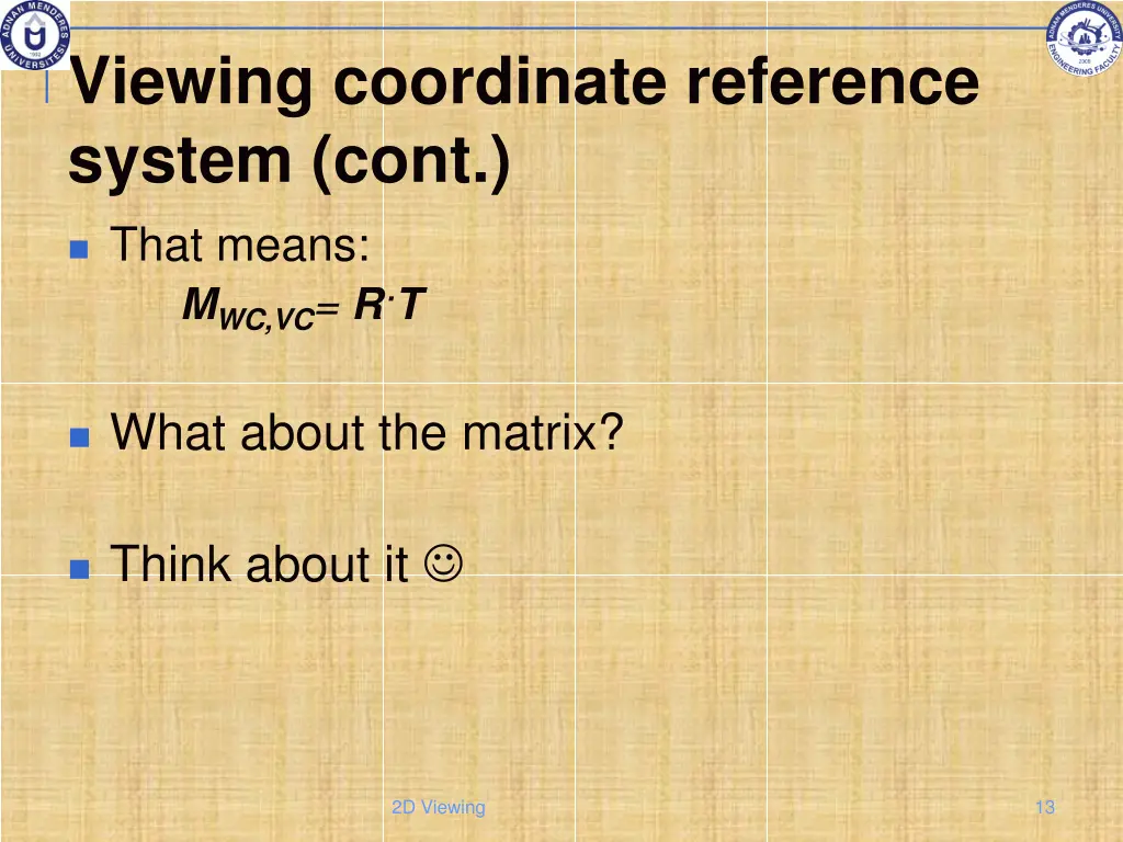 viewing coordinate reference system cont 1