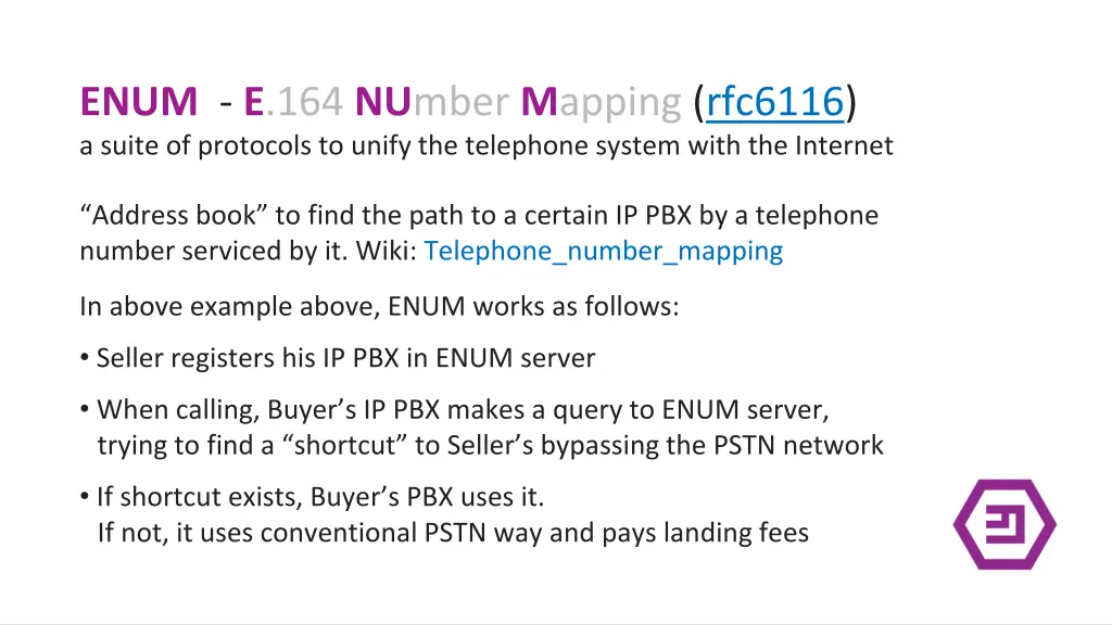 enum e 164 nu mber m apping rfc6116 a suite