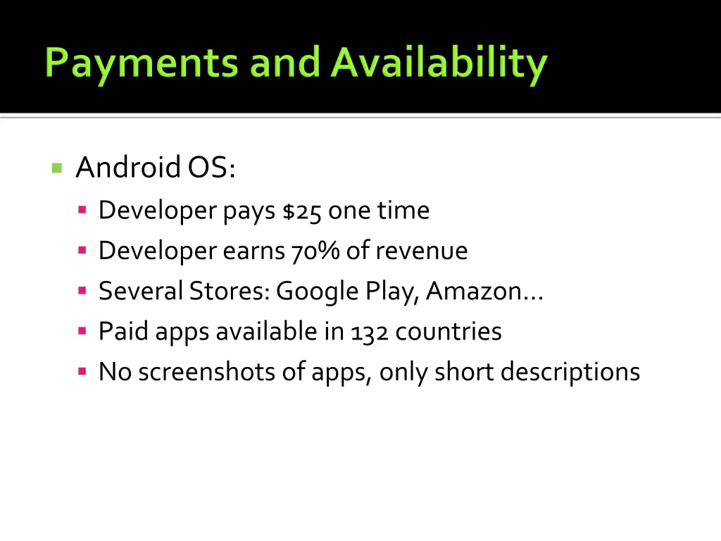 android os developer pays 25 one time developer