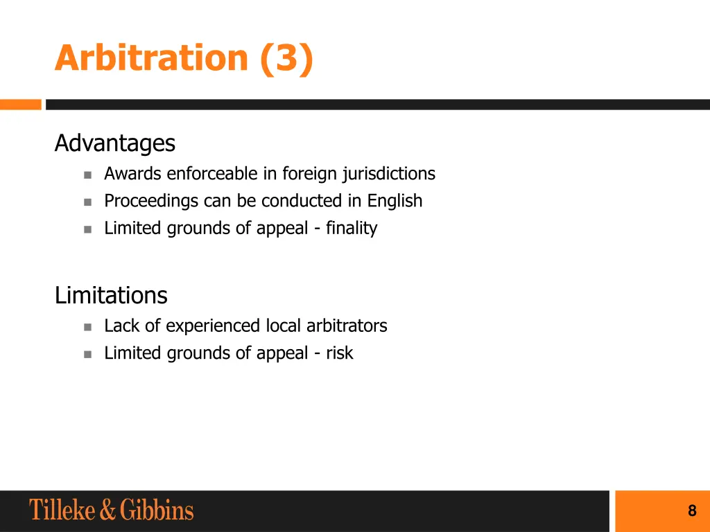 arbitration 3