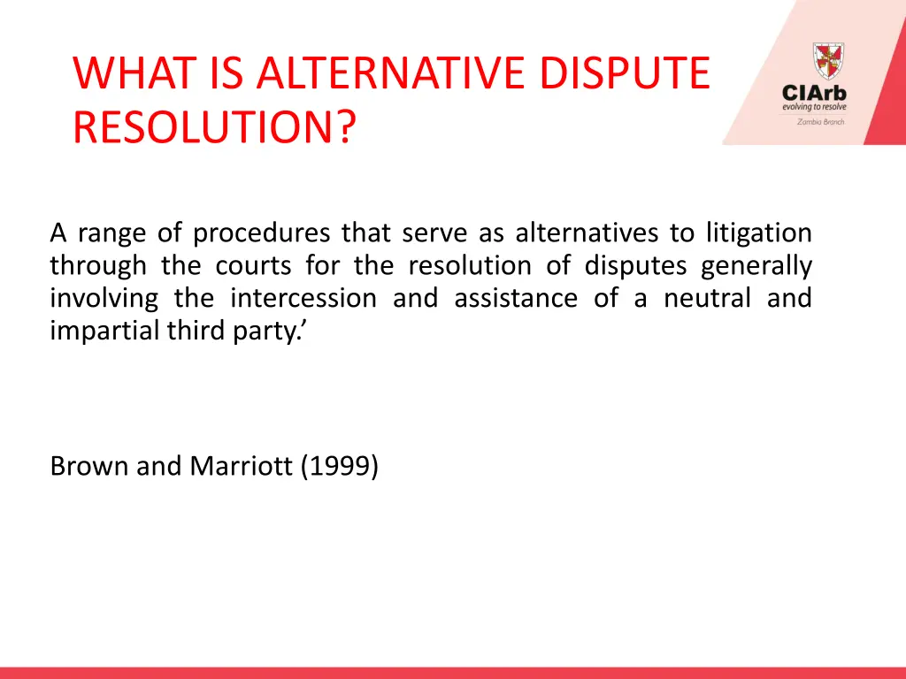 what is alternative dispute resolution