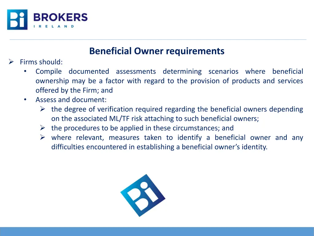 beneficial owner requirements