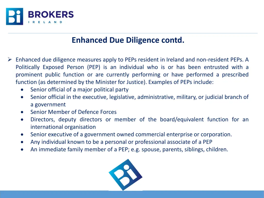 enhanced due diligence contd 2