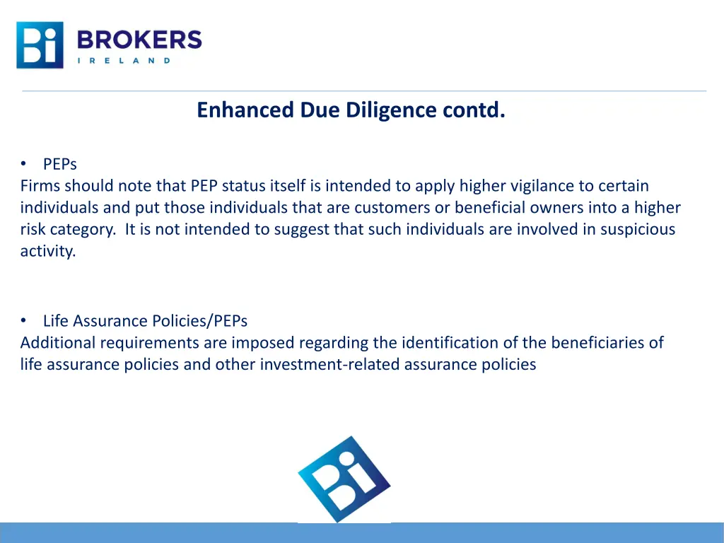 enhanced due diligence contd 3