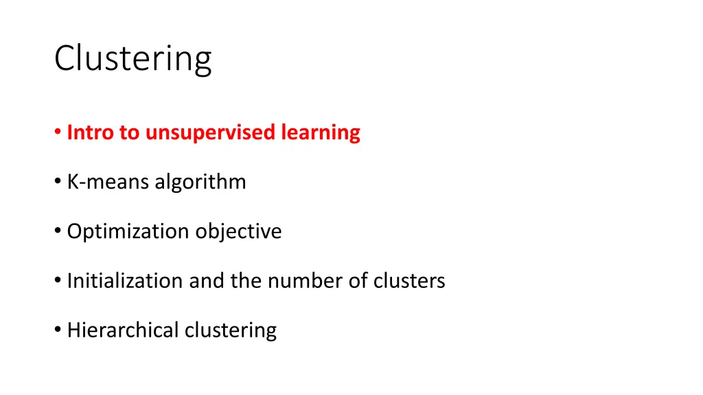 clustering 2