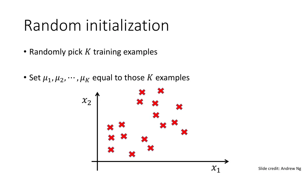 random initialization