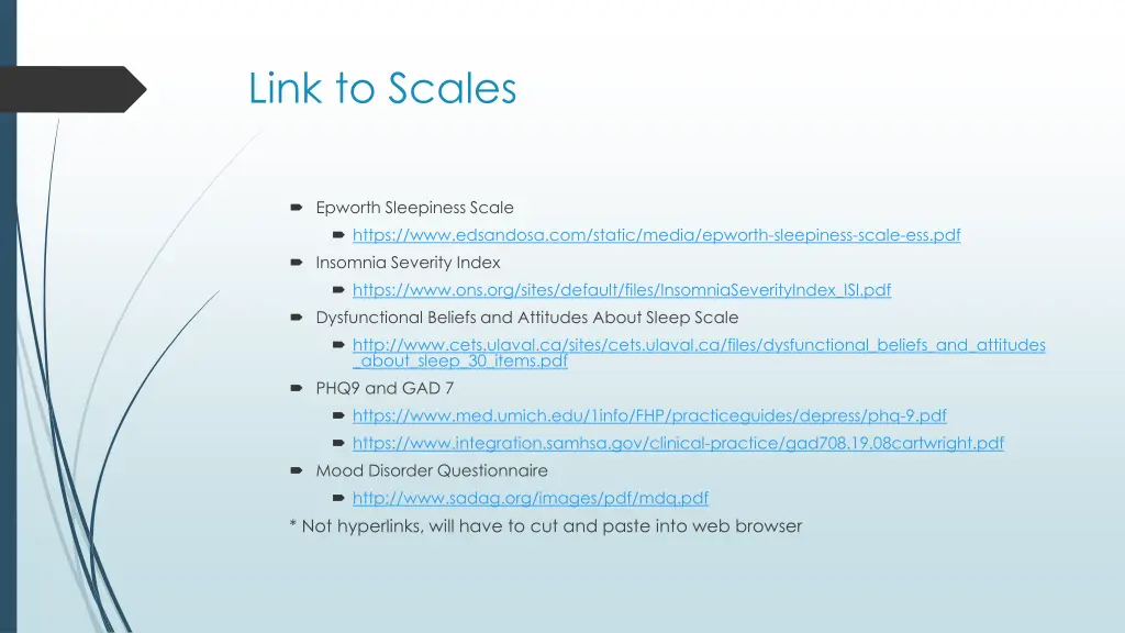 link to scales