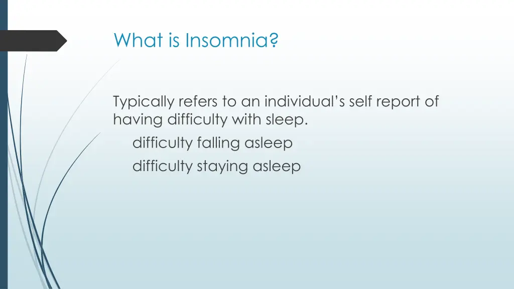 what is insomnia