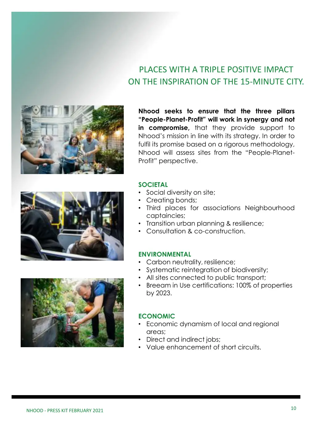 places with a triple positive impact