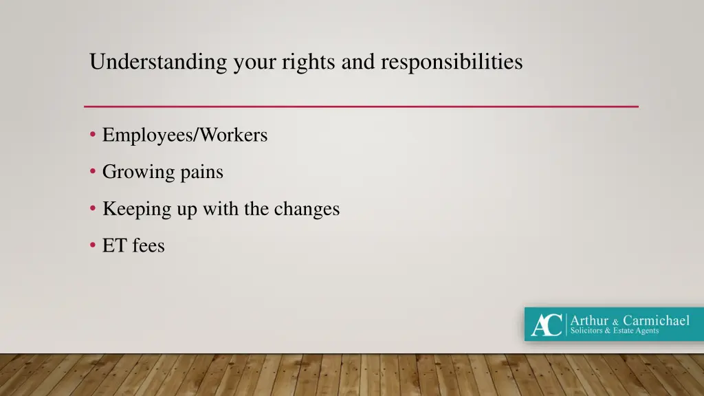 understanding your rights and responsibilities