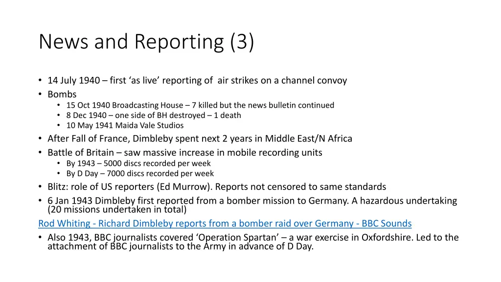 news and reporting 3