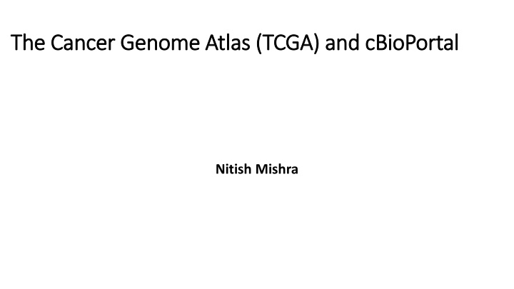 the cancer genome atlas tcga and the cancer