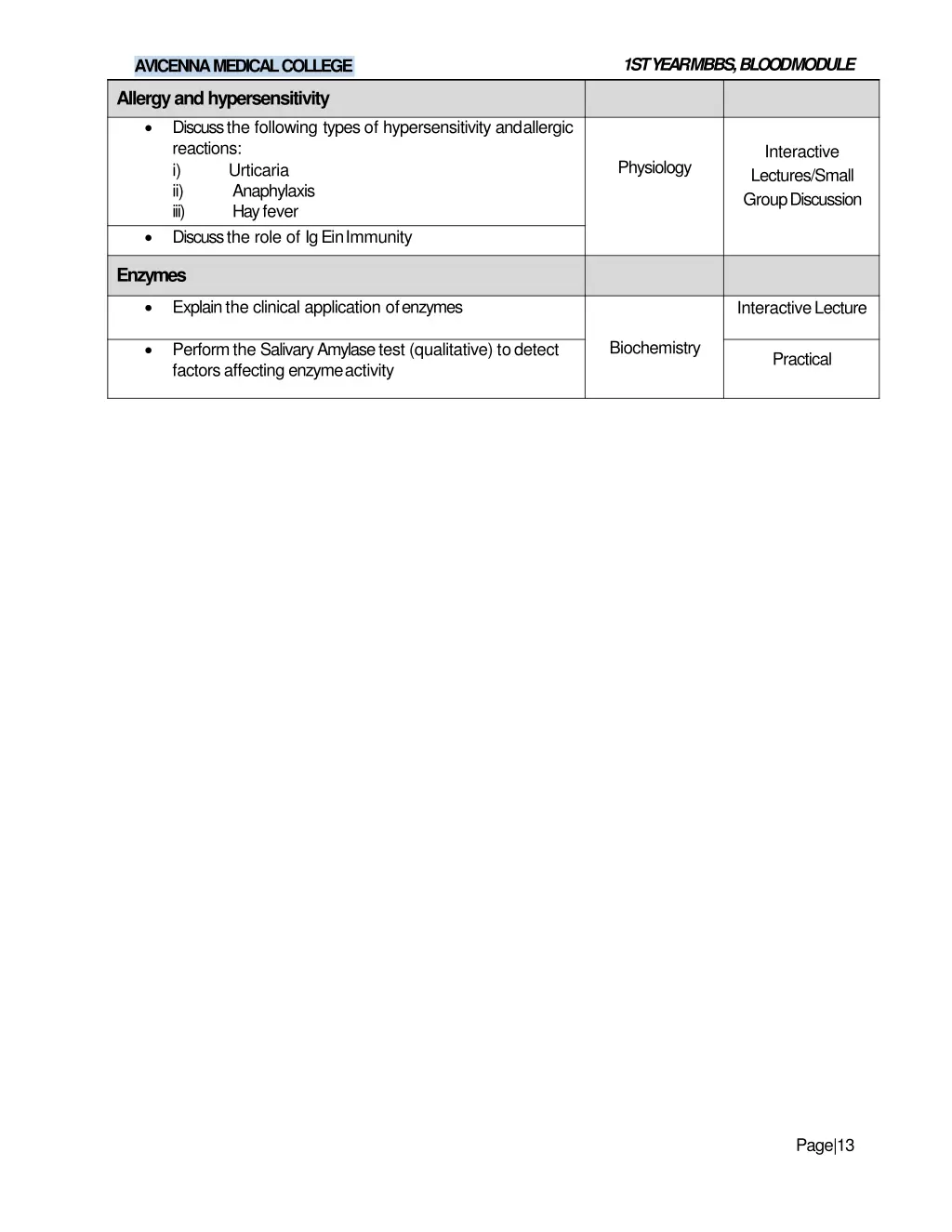 1st year mbbs bloodmodule 11