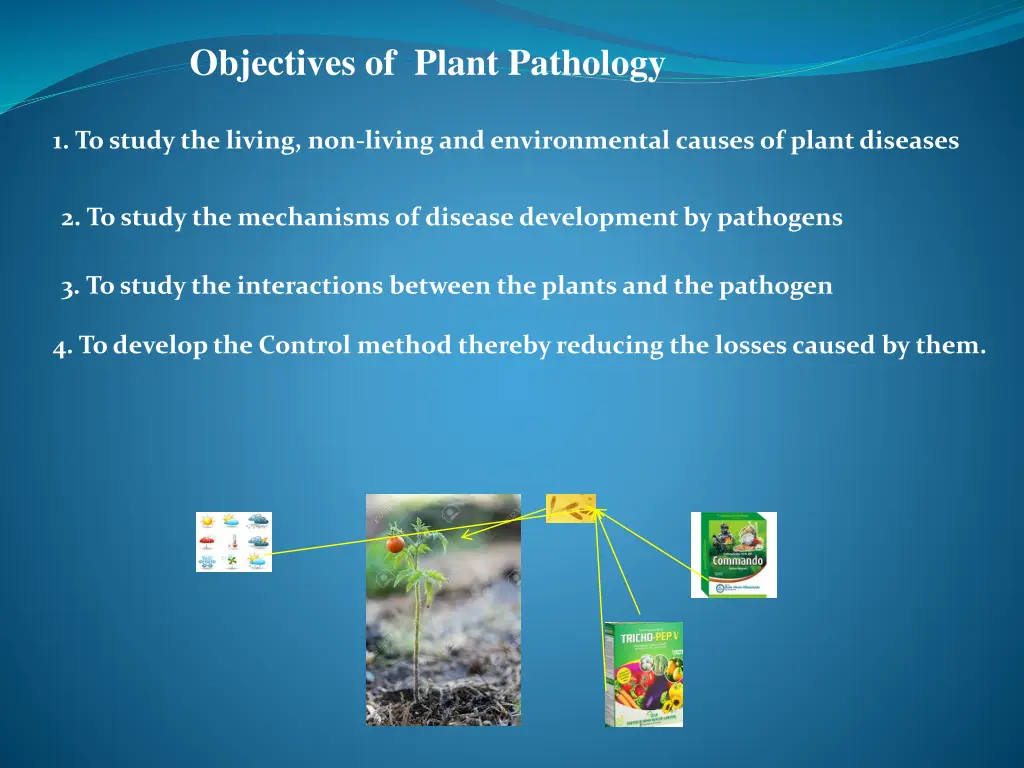 objectives of plant pathology