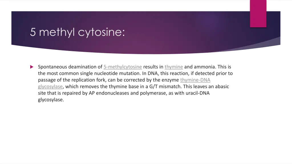 5 methyl cytosine