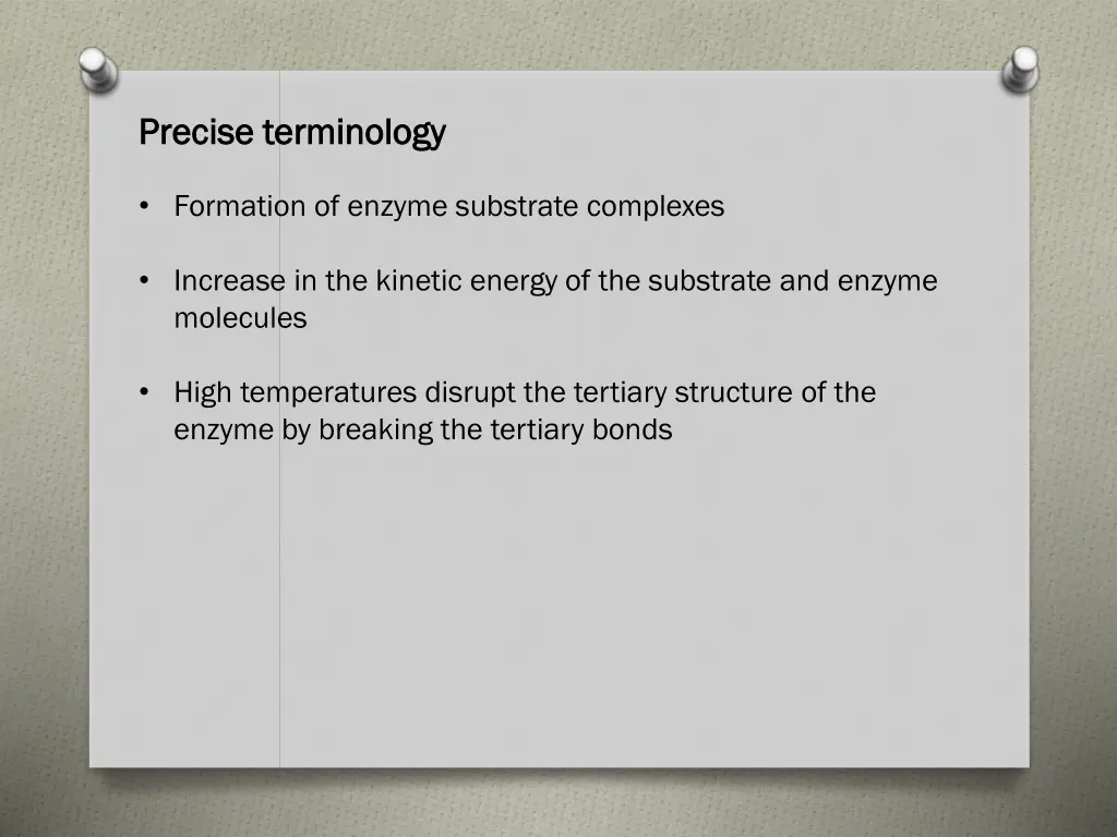 precise terminology precise terminology