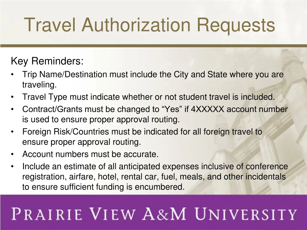 travel authorization requests 1