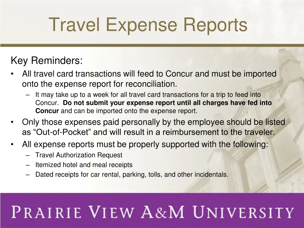 travel expense reports 1