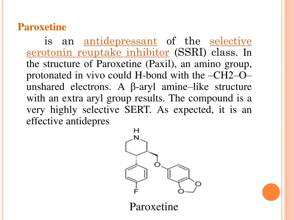 paroxetine