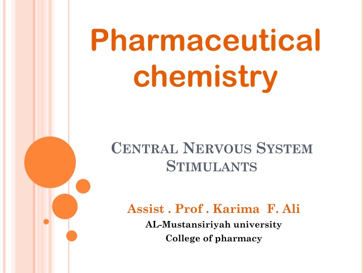 pharmaceutical chemistry