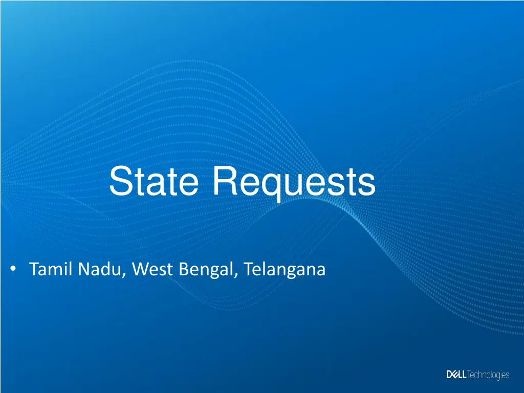 state requests