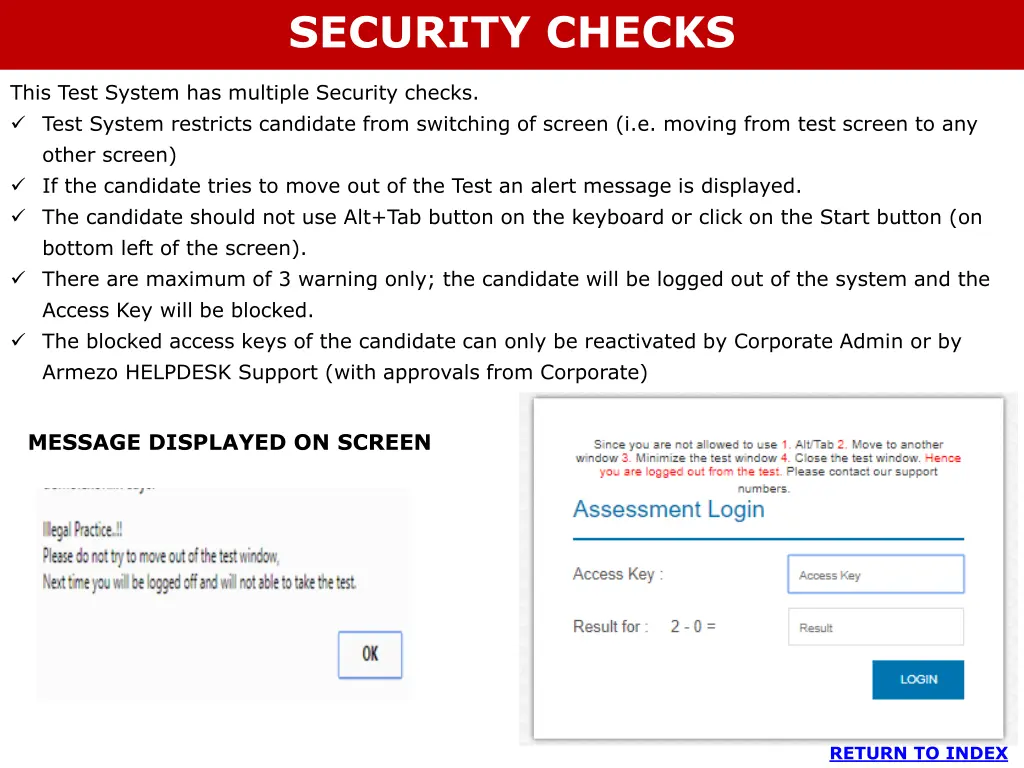 security checks