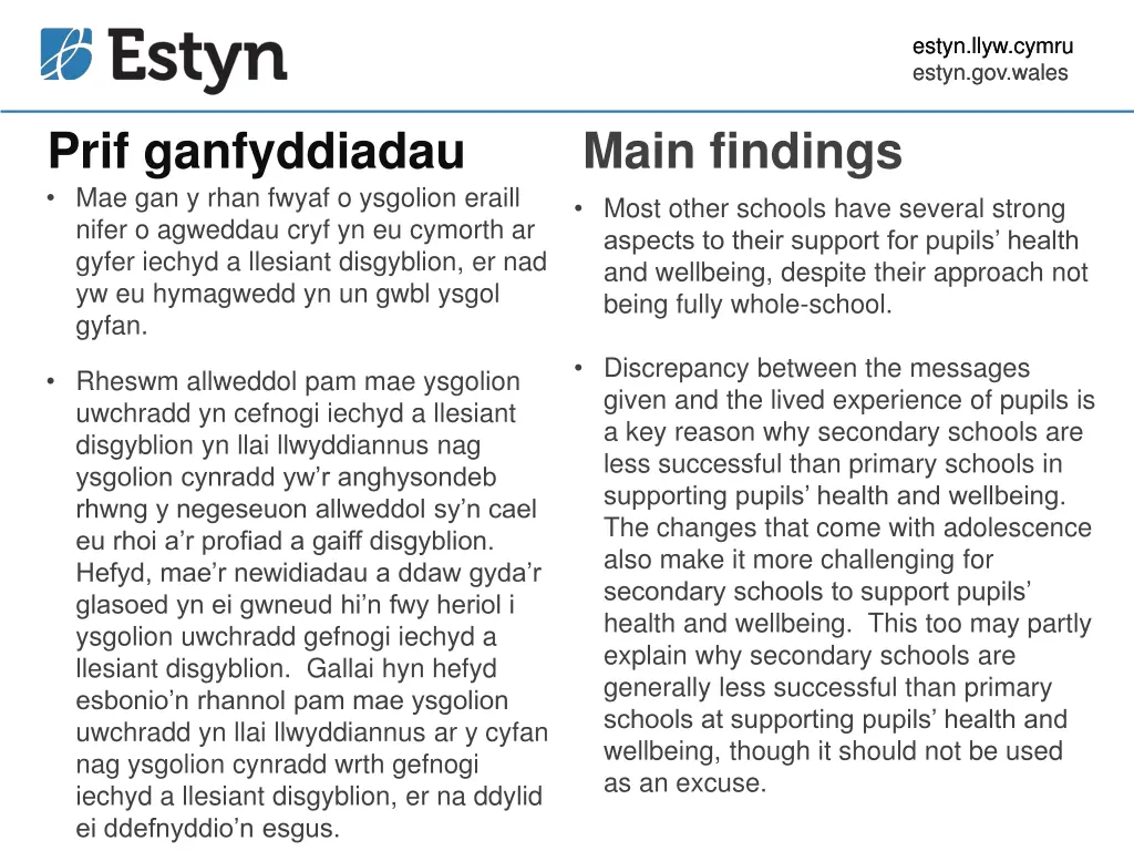 estyn llyw cymru estyn gov wales estyn gov wales 2