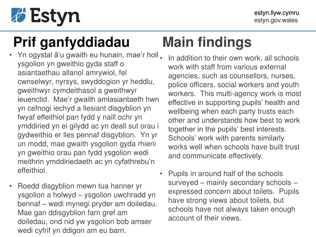 estyn llyw cymru estyn gov wales estyn gov wales 5