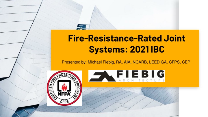 fire resistance rated joint systems 2021 ibc