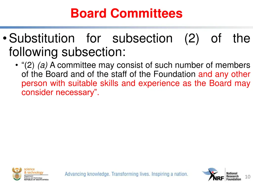 board committees