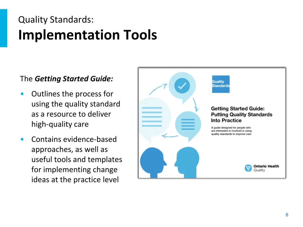 quality standards implementation tools