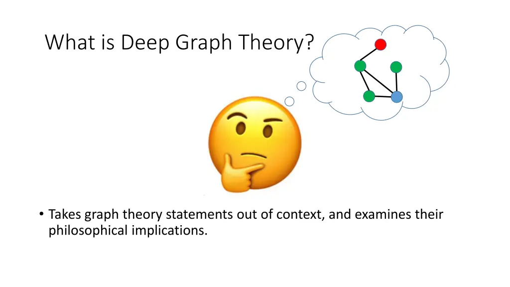 what is deep graph theory