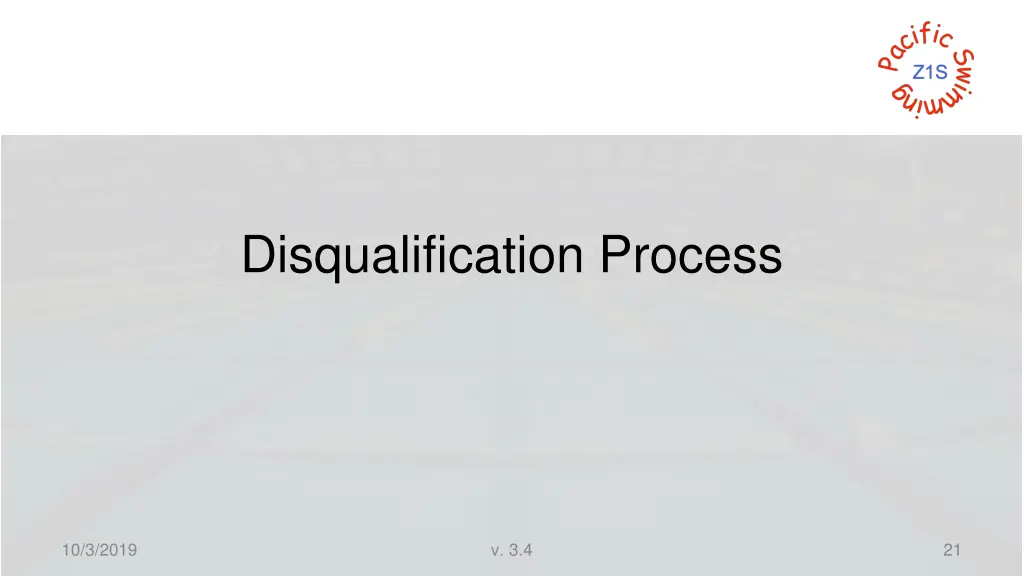 disqualification process